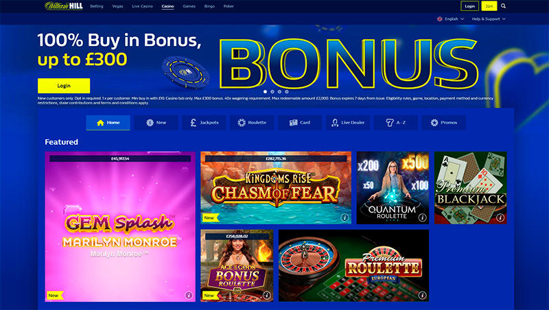 William Hill Online Casino